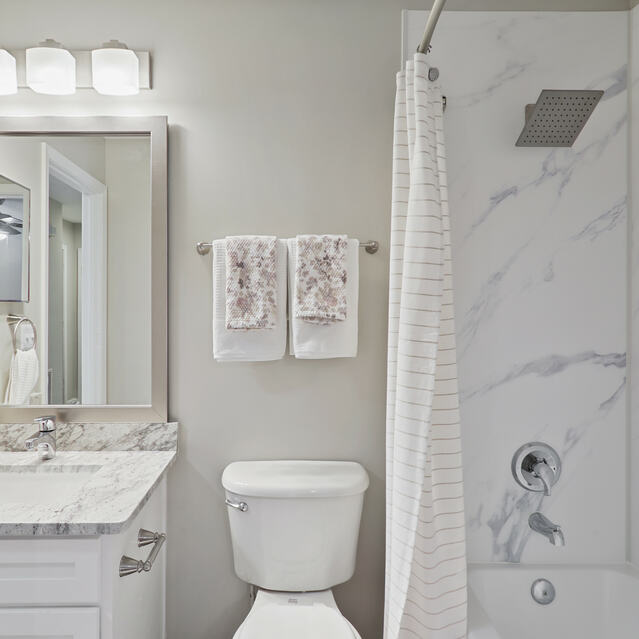 The Waterford Morrisville, NC - Renovated Apartment - Bathroom