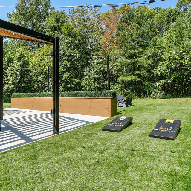 The Waterford Morrisville NC -  Amenity Lawn Area