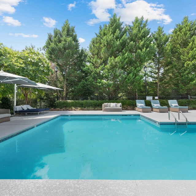 The Waterford Morrisville NC -  Pool Area